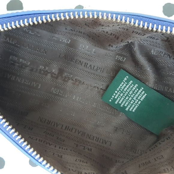 EUC LAUREN RALPH LAUREN SLOAN COSMETIC BAG - Picture 10 of 11